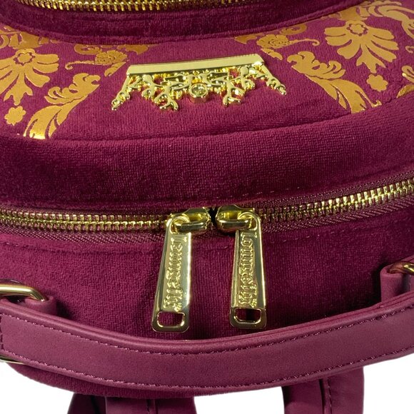 NWT Loungefly Game of Thrones GoT Cosplay Joffrey Mini Backpack Burgundy Gold - Picture 15 of 17